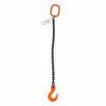 Mazzella Mazzella Lifting B151028 8' Single Leg Chain Sling W/ Sling Hook S5101208S04